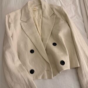 Maeve Anthropologie Double Breasted Blazer